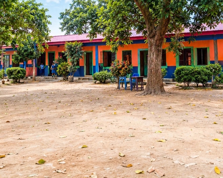 School building at Good Victory Magnates Academy